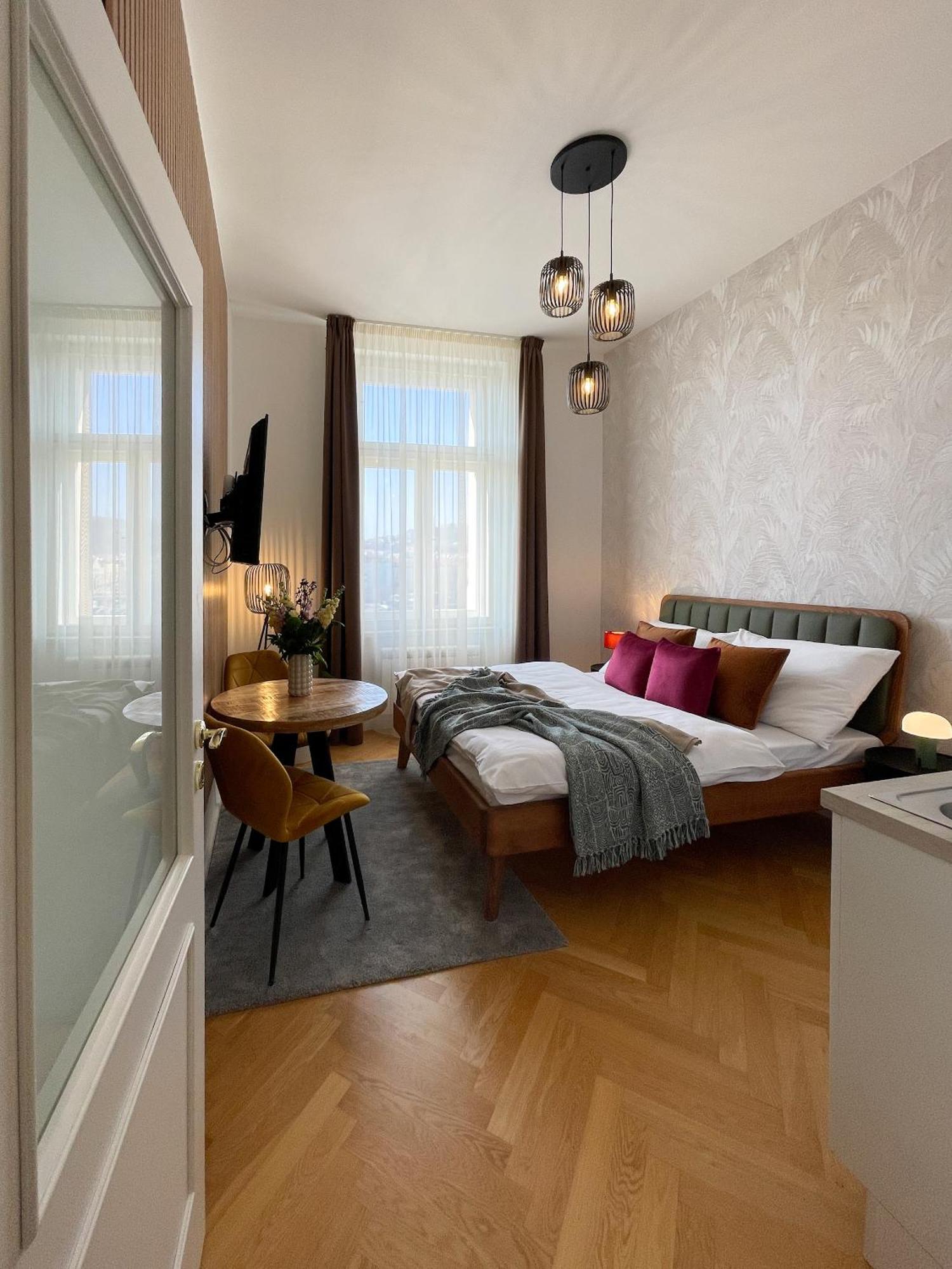Rasinovo Nabrezi - Riverside Residence Praha Eksteriør bilde